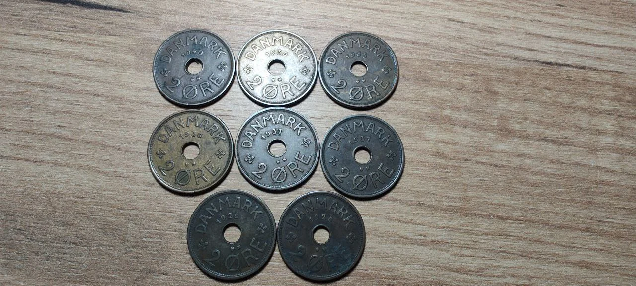 Монета Дании 1928 год - изображение 1
