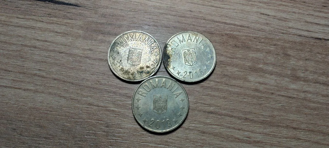 Монета Румыния 50 бань - миниатюра 2