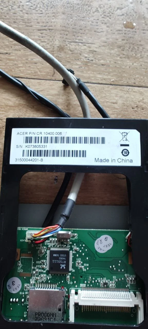 Картридер Acer Aspire M5100 CR.10400.006 - миниатюра 4