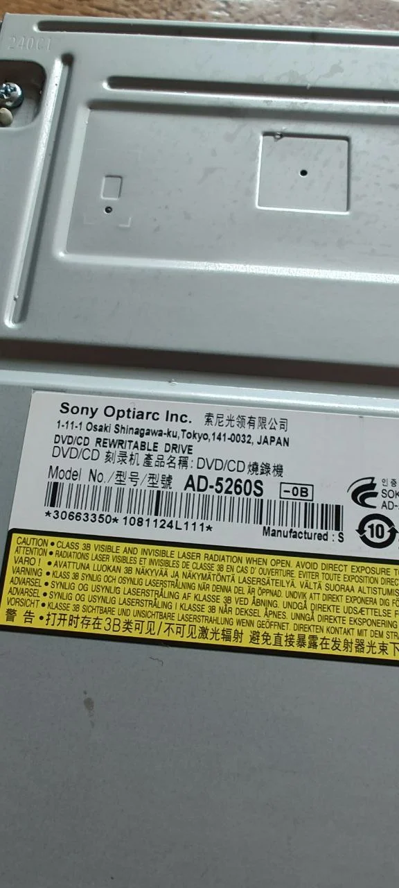 Sony Optiarc AD-5260S - миниатюра 2
