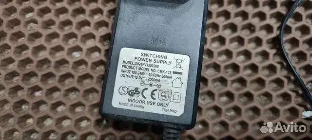 Блок питания 12V 2А - миниатюра 2