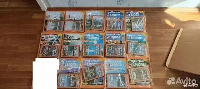 Журнал с диском Путешествие по Европе - миниатюра 2