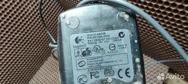 Продам мышку Logitech M-SBF69 - миниатюра 2