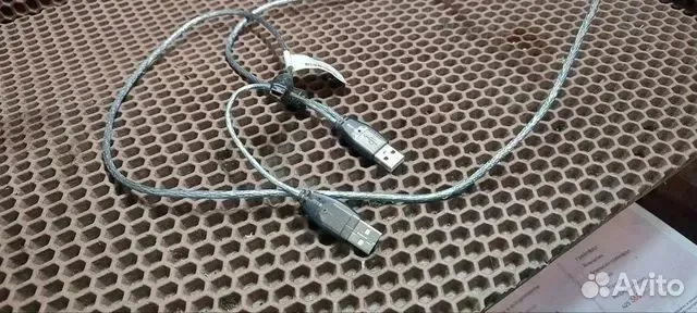 Кабeль USB Сплитеp miniusв нa 2x Malе USB - изображение 1