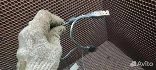 Кабeль USB Сплитеp miniusв нa 2x Malе USB - миниатюра 2