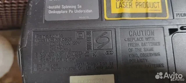 Музыкальный центр Panasonic rx-ds28 - миниатюра 2