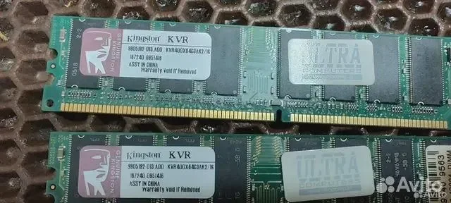 Kingston kvr400x64c3ak2/1g - миниатюра 2