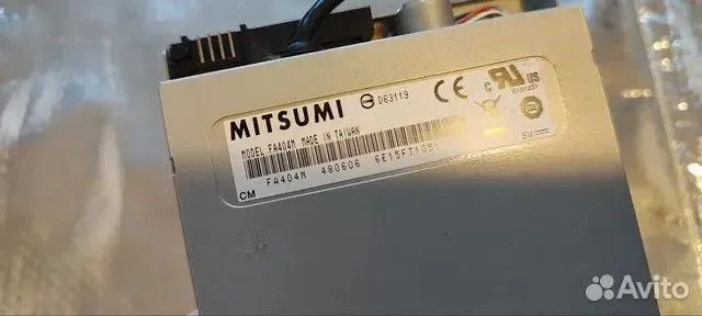 Картридер флоппи-дисковод Mitsumi FA404M - миниатюра 2