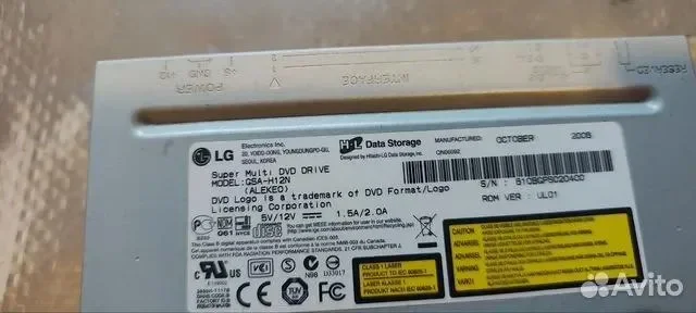 Оптический привод LG GSA-H12N DVD RW DL - миниатюра 2