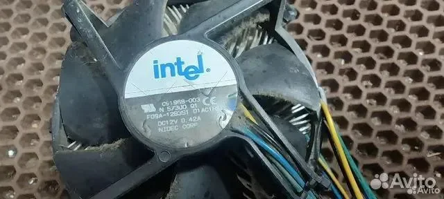 Кулер для процессора Intel LGA 775 4pin - миниатюра 2