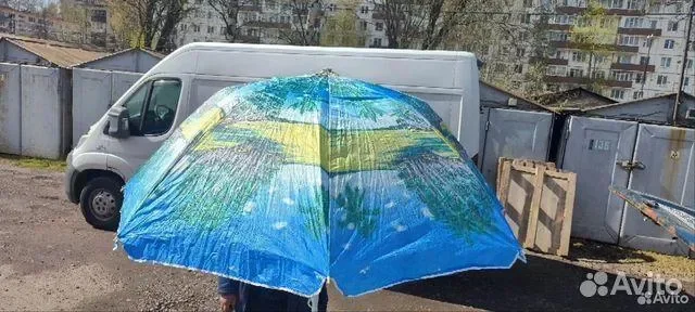 Зонт пляжный большой - изображение 1