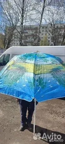 Зонт пляжный большой - миниатюра 2