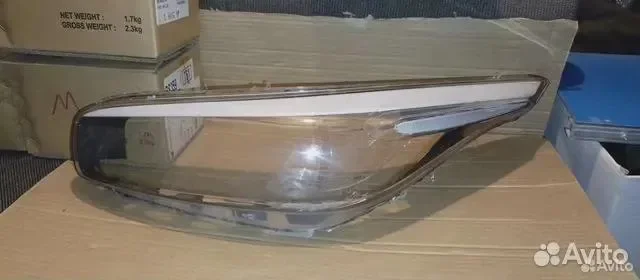 Киа Сид Стекло фары Левой Ceed 2012-18 JD, G4FD - миниатюра 3