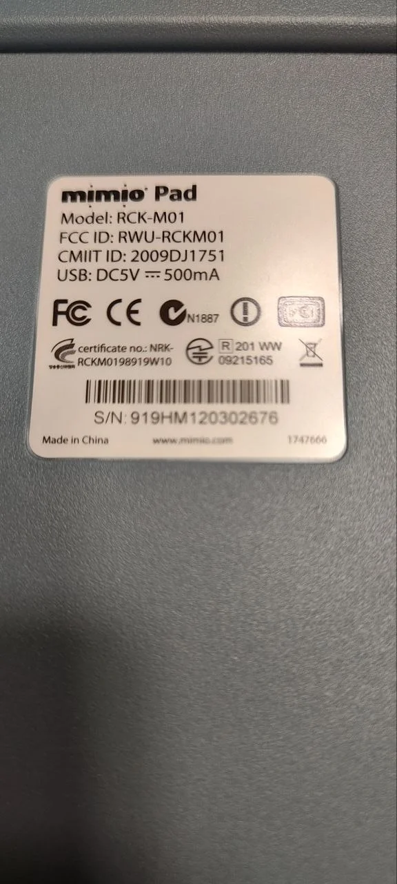 Интерактивный планшет Mimio Pad RCK M01 - миниатюра 2