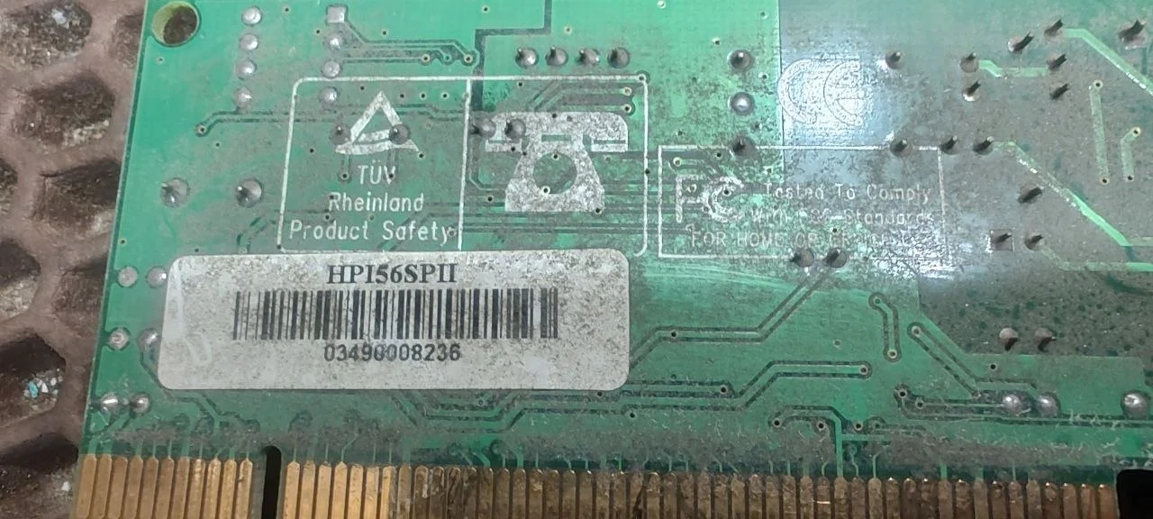 Модем Conexant Hsfi CX11252-41Z RJ11 56k PCI - миниатюра 3