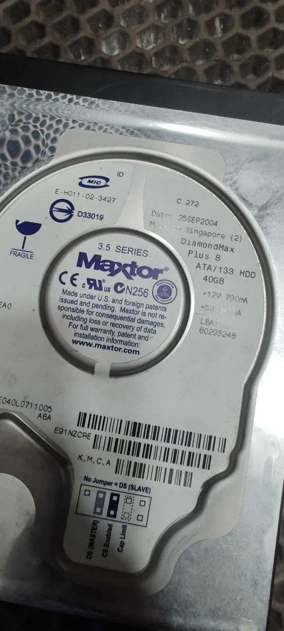 Жесткий Диск Maxtor DiamondMax Plus 8 - миниатюра 2