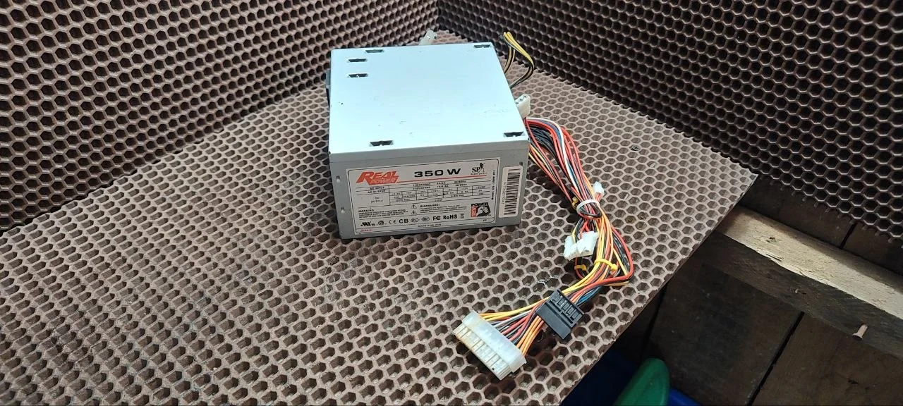 Блок питания 350 W real power - миниатюра 3