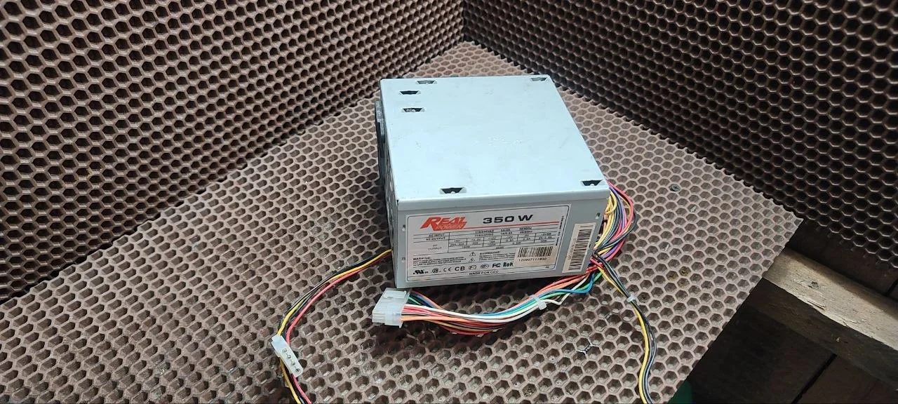 Блок питания 350 W real power - миниатюра 5
