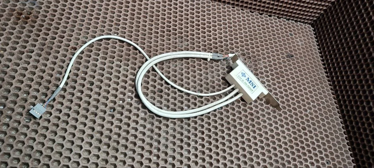 Планка вывода USB портов на заднюю стенку - миниатюра 2