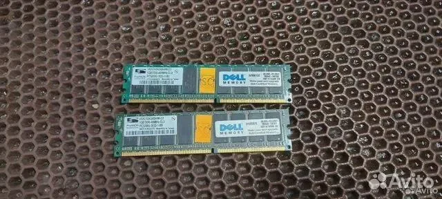 Оперативная память Dell snpj0203C/1G DDR 1024Mb - изображение 1