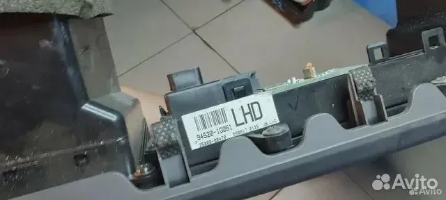 Часы центральной консоли Kia Rio 2 - миниатюра 3