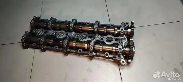 Постель с распредвалами двигателя BMW B47 б.у - изображение 1