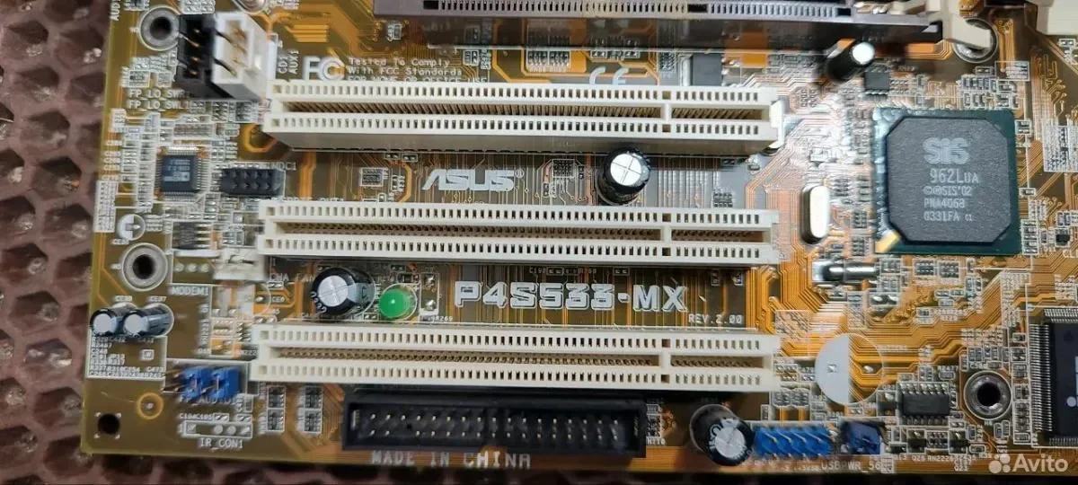 Материнская плата Asus P4S533-MX - миниатюра 2