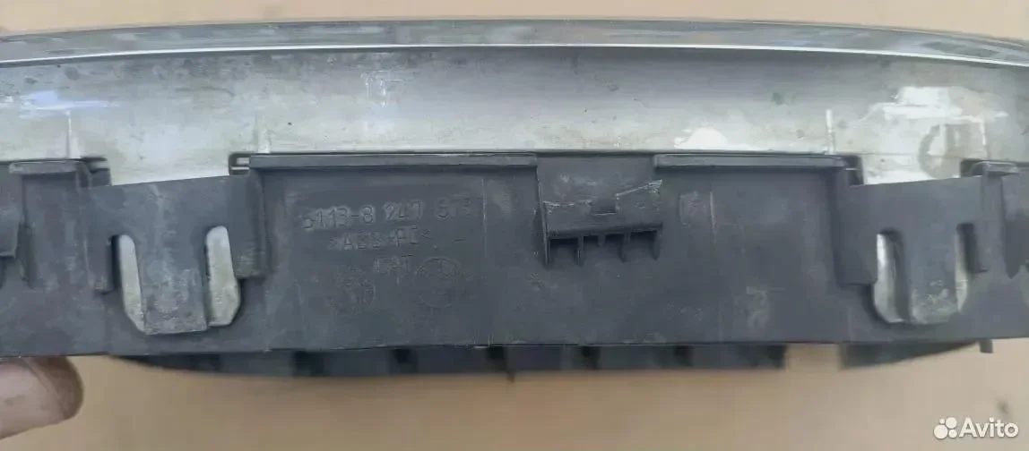 51138247673 Решетка радиатора левая BMW бмв - миниатюра 4