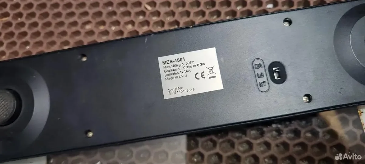 Весы электронные Mystery MES-1801 - миниатюра 2