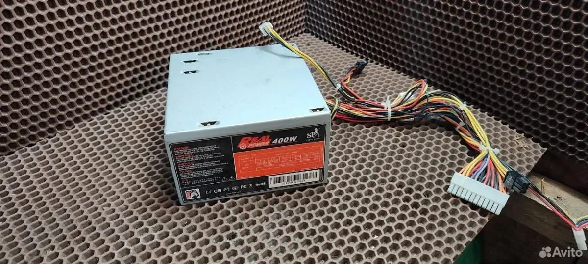 Блок питания real power atx на 400w - изображение 1