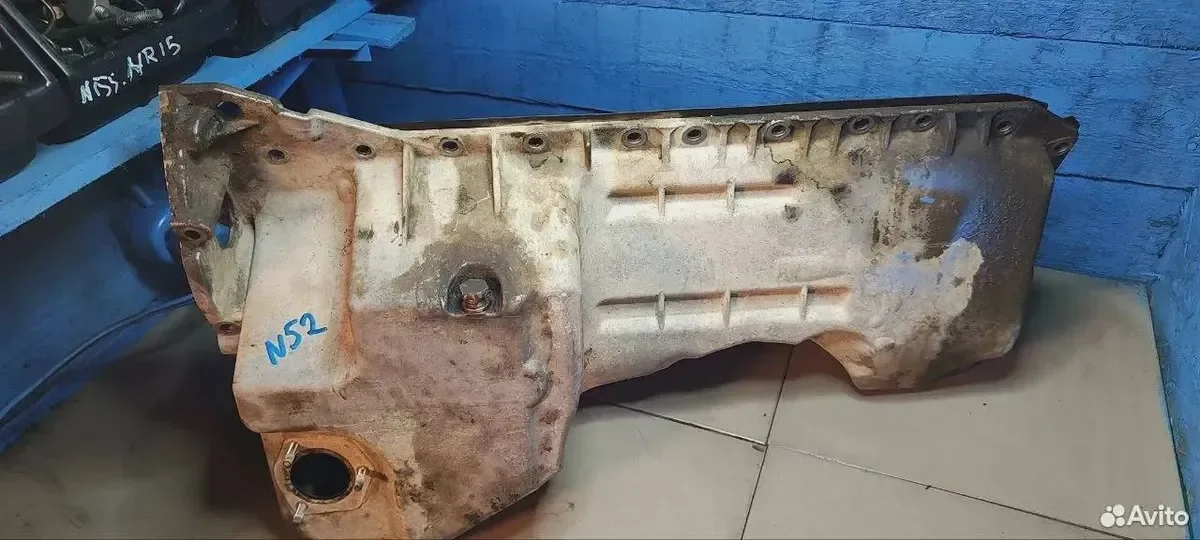 Поддон двигателя Bmw E60 N52B30 2007 - изображение 1