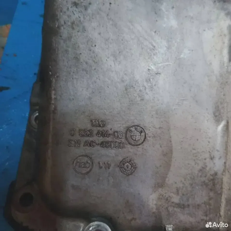 Поддон двигателя Bmw E60 N52B30 2007 - миниатюра 5