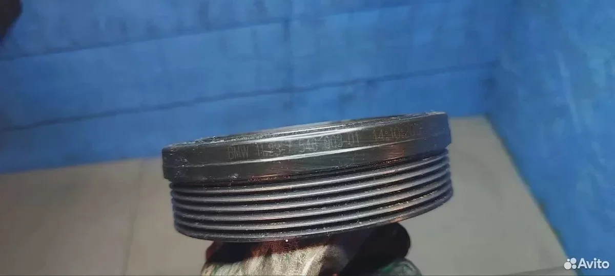 Шкив коленвала Bmw 3 E90 N46B20BE (б/у) - миниатюра 4