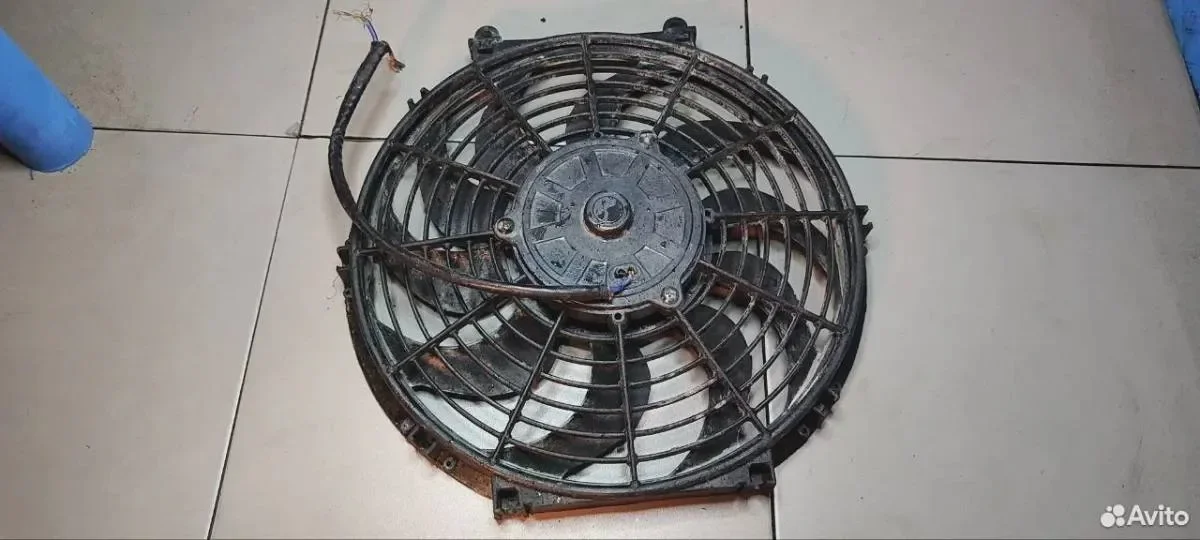 Вентилятор электрический 10 дюймов (250мм) 80W - миниатюра 2
