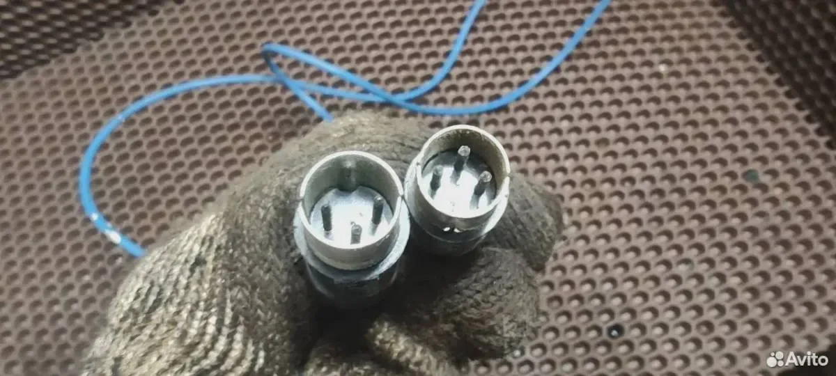 XLR кабель 1м папа-папа - миниатюра 2