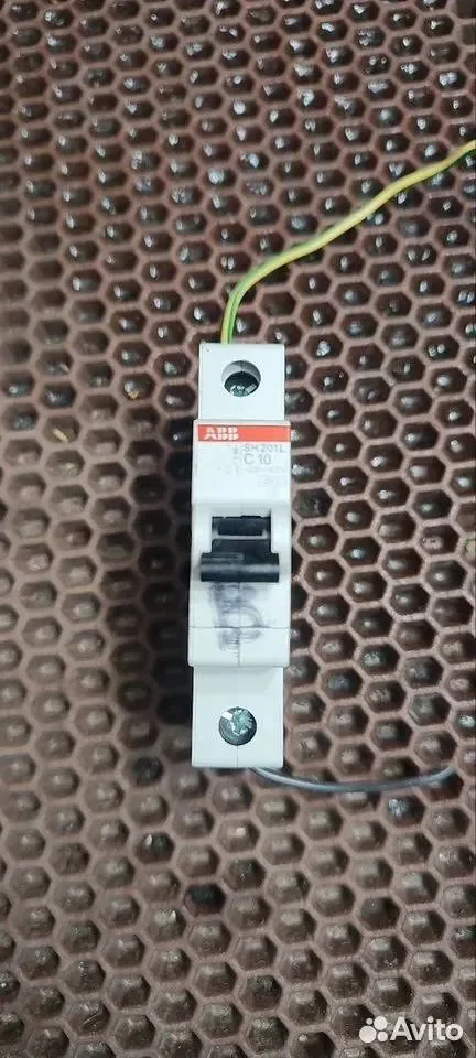 Автоматический выключатель ABB C 10A. 1п