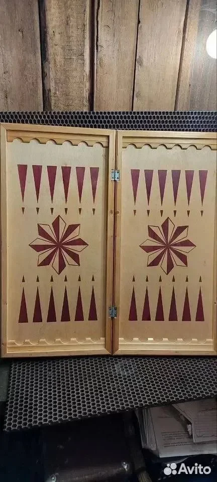 Доска шахматная, нарды - миниатюра 3