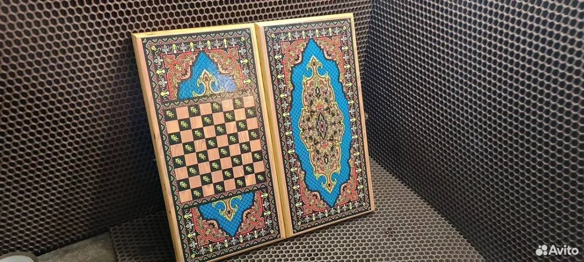 Доска шахматная, нарды - миниатюра 6