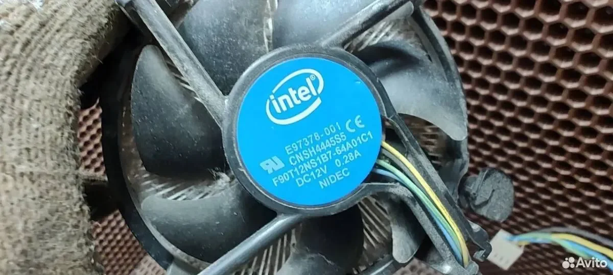 Кулер процеccорный intel оригинал - миниатюра 2