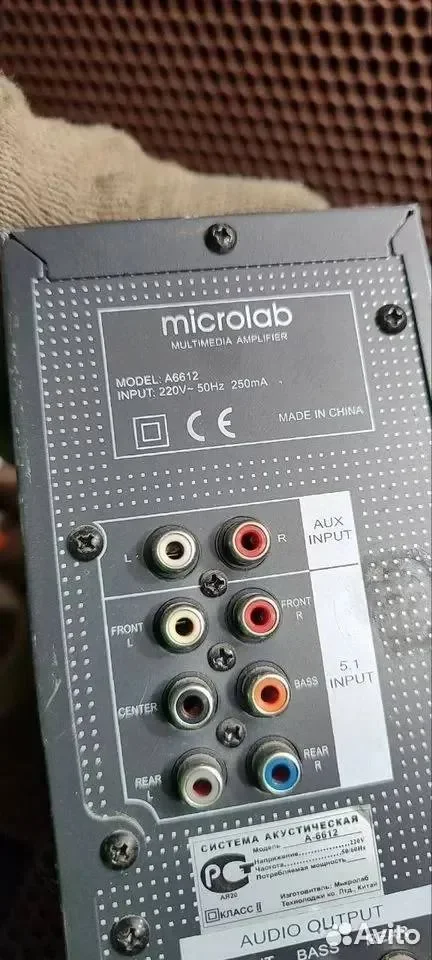Продам microlab a-6612 - миниатюра 2