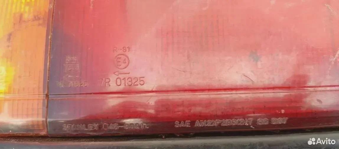 Фонари 043-8321 задние Honda Civic EF# 4Door - миниатюра 3