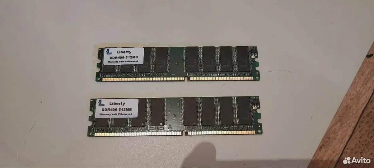 Оперативная память Liberty DDR 400 dimm 512Mb - изображение 1