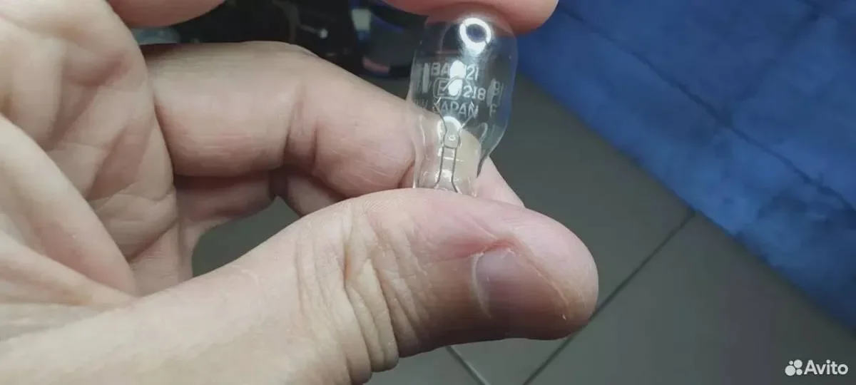 Лампа накаливания 12V W16W Nissan (toshiba) - миниатюра 2
