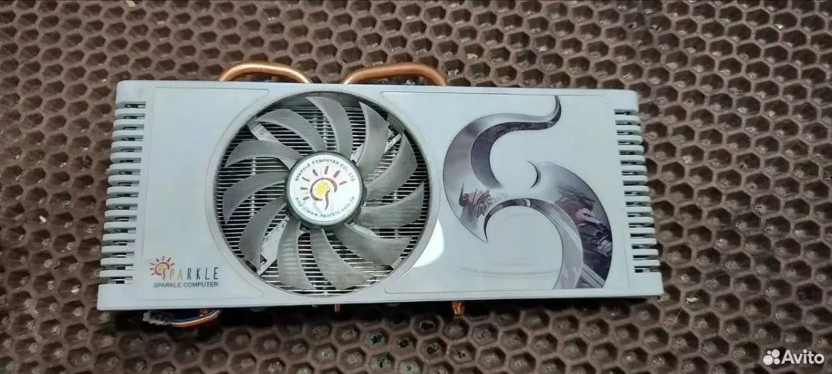 Кулер Видеокарты Sparkle Gforce 9800gt - изображение 1