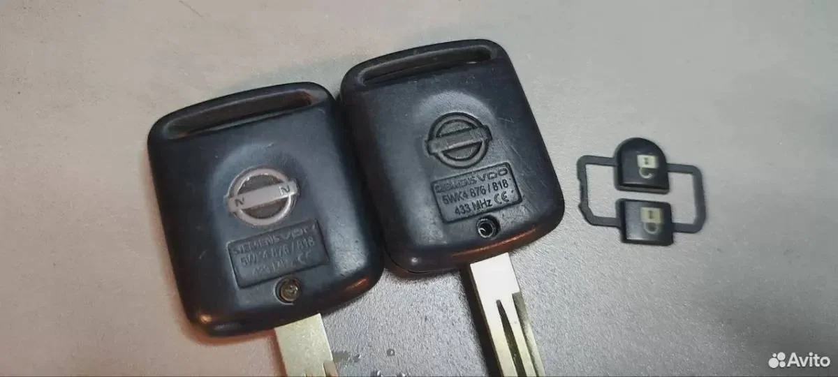 Корпус Ключа зажигания Nissan / 28268-AX600 / Б.У - миниатюра 2