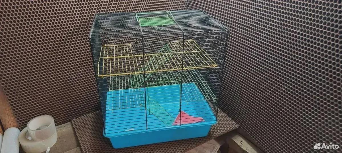 Клетка для хомяка большая бу