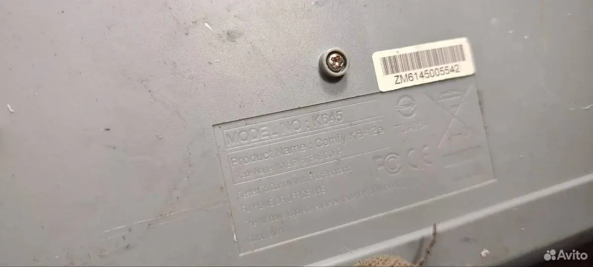 Клавиатура Genius Comfy KB-12E PS/2 - миниатюра 2