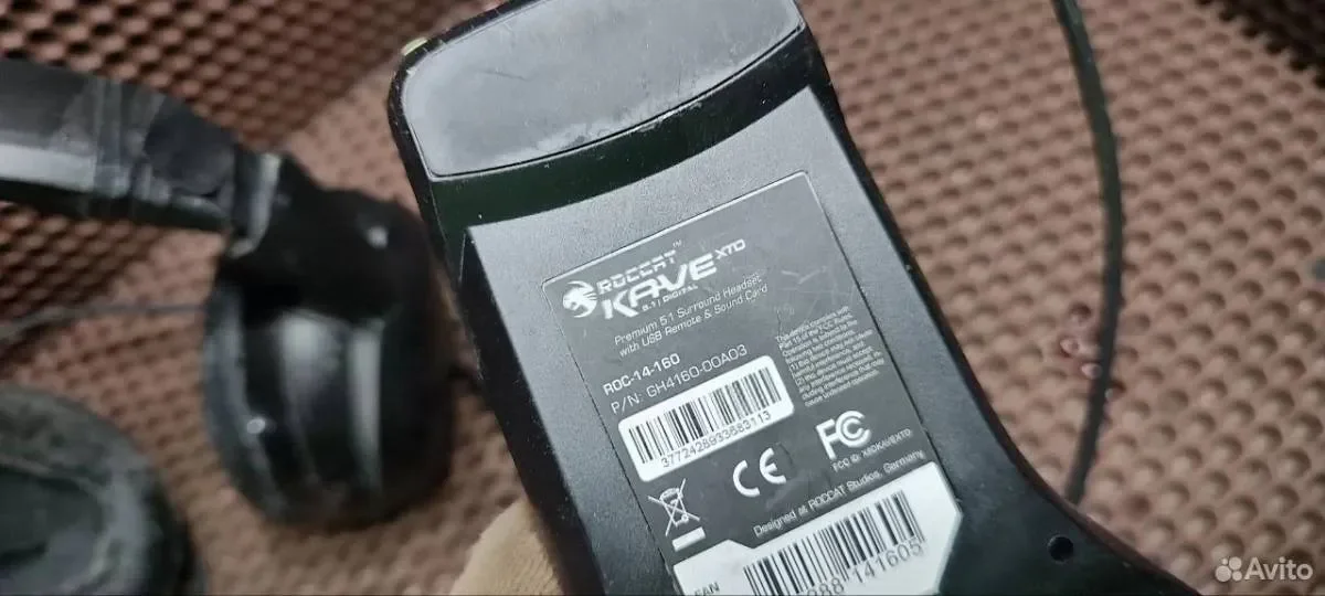 Игровая гарнитура roccat Kave XTD 5.1 Digital - миниатюра 2