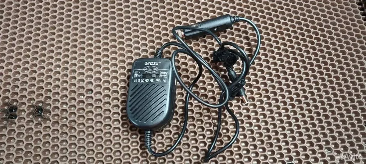 Адаптер питания автомобильный ginzzu ga-4090u - изображение 1