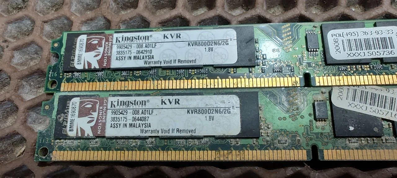 Оперативная память Kingston valueram DDR2 - миниатюра 4
